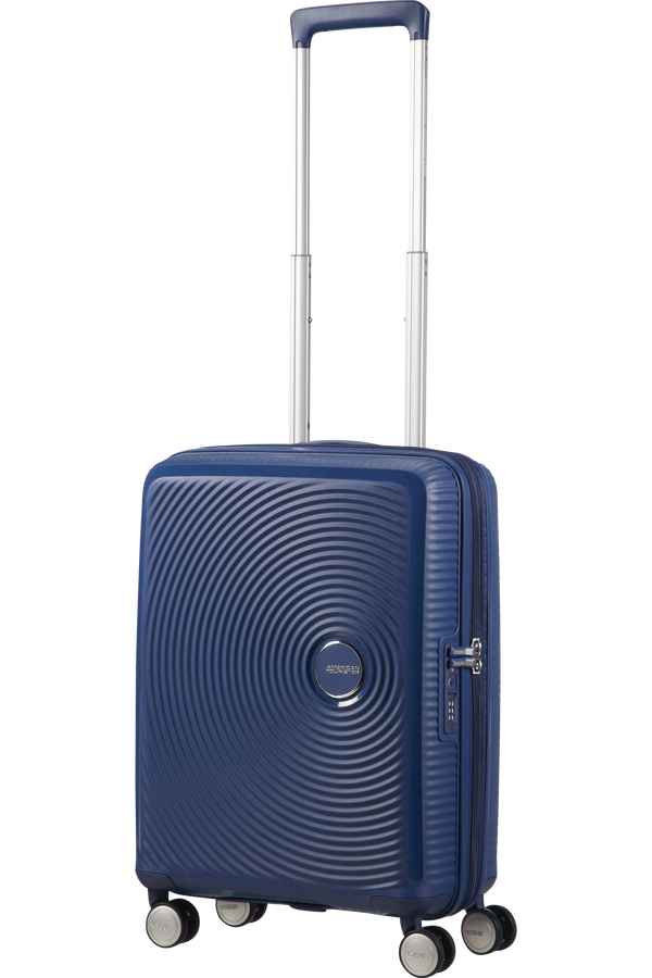 American Tourister Soundbox Spinner espandibile 55cm Midnight Navy American Tourister Soundbox Spinner espandibile 55cm Midnight Navy