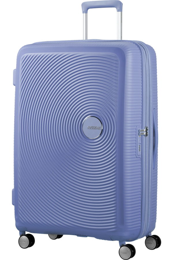 American Tourister Soundbox Spinner 77  Denim Blue