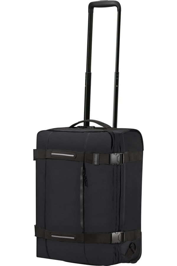 American Tourister Urban Track Duffle with wheels Backpack  Asphalt Black