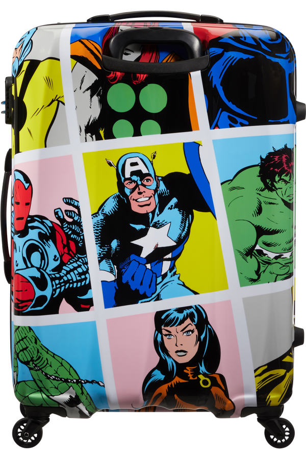 American Tourister Marvel Legends Spinner Alfatwist 75cm  Marvel Pop Art