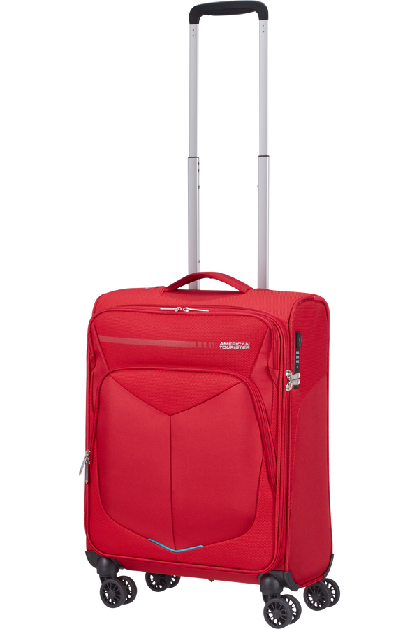 American Tourister Summerfunk Spinner Strict TSA 55cm  Rosso