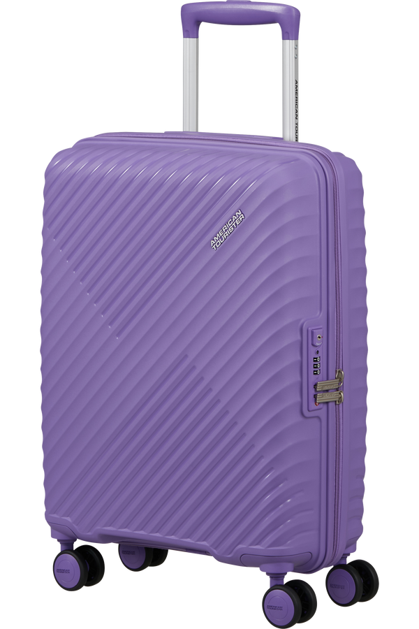 American Tourister Diablast Spinner TSA 55cm  Purple Pulse