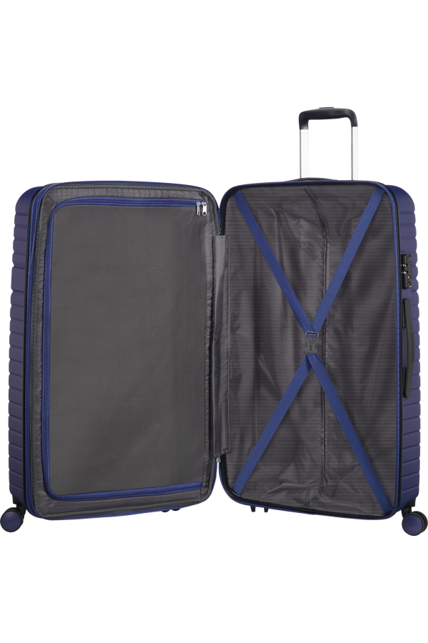 American Tourister Aero Racer Spinner Expandable 79cm  Nocturne Blue American Tourister Aero Racer Spinner Expandable 79cm  Nocturne Blue