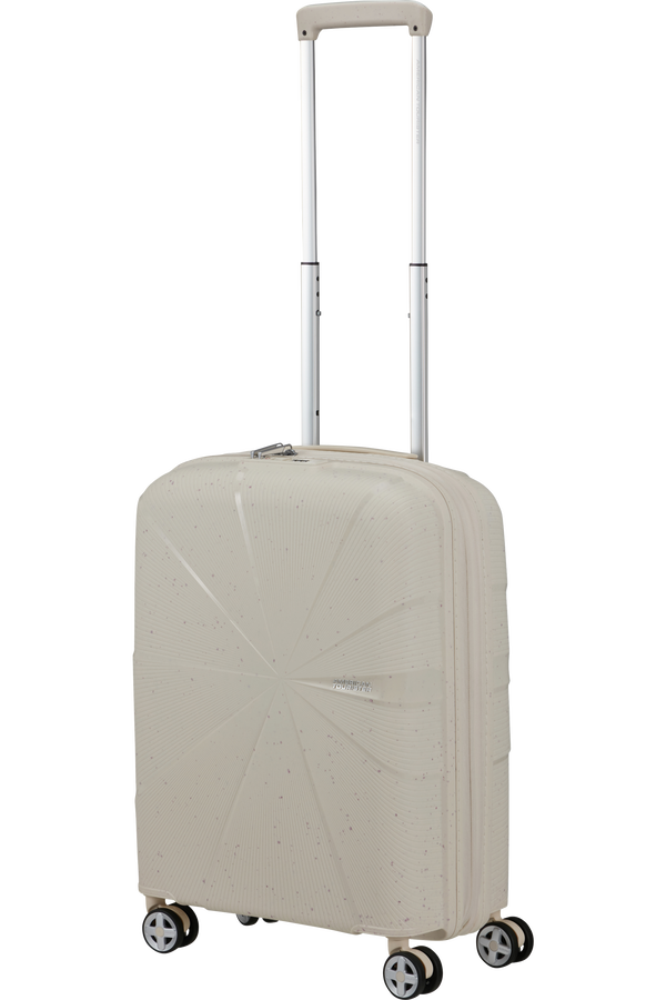 American Tourister StarVibe Spinner Expandable TSA LTD 55cm  Cream Speckles