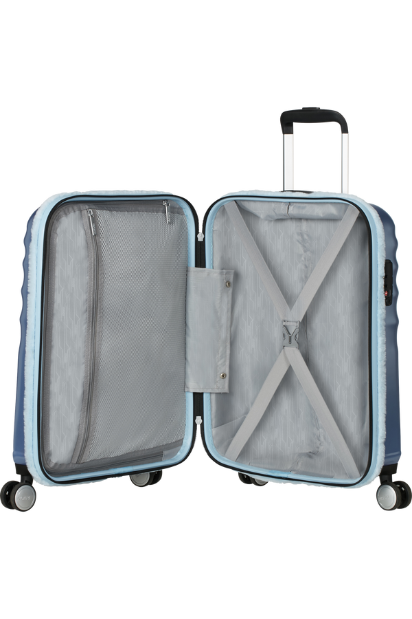 American Tourister Wavebreaker Spinner Fur 55cm  Ice Blue