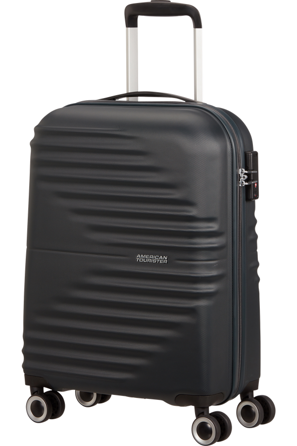 American Tourister Wavetwister Spinner TSA 55cm  Universe Black