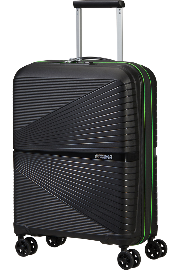 American Tourister Airconic Spinner Neon 55cm  Black/Acid Green