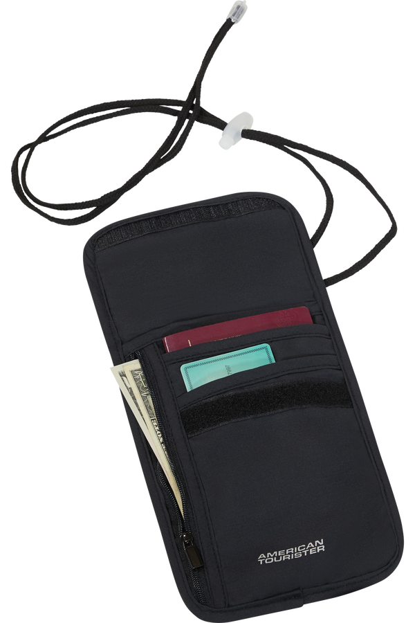 American Tourister American Tourist. Ta RFID Security Neck Pouch  Nero