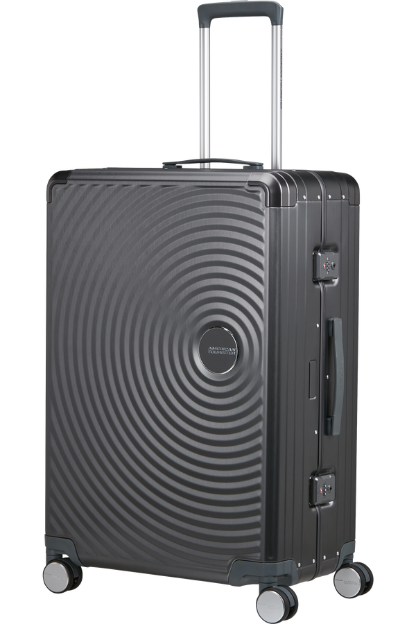 American Tourister Soundbox Alu Spinner TSA 77cm  Brushed Anthracite