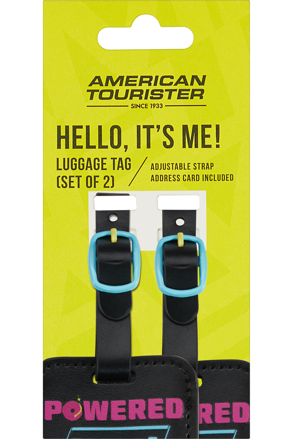 Graphic Tags Porta indirizzi &ndash; Set di 2 pezzi