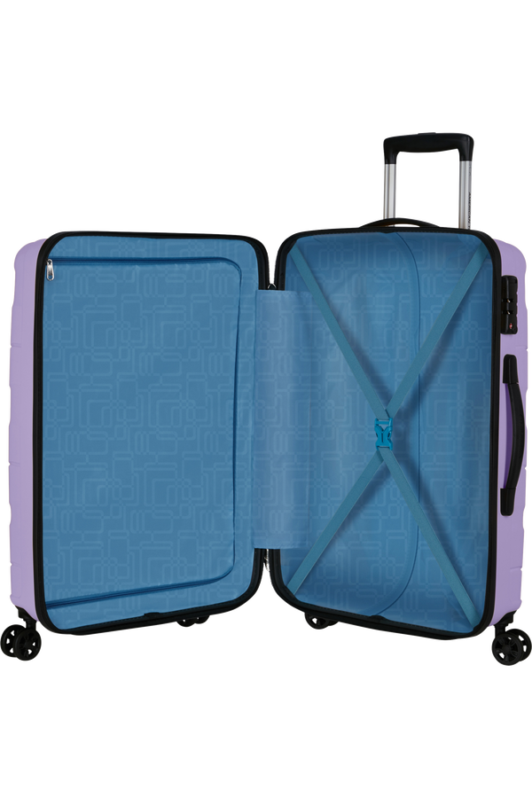 Jetdriver 3.0 67cm Trolley (4 ruote) | American Tourister Jetdriver 3.0 Spinner 67/24 TSA 67cm  Icy Lilac