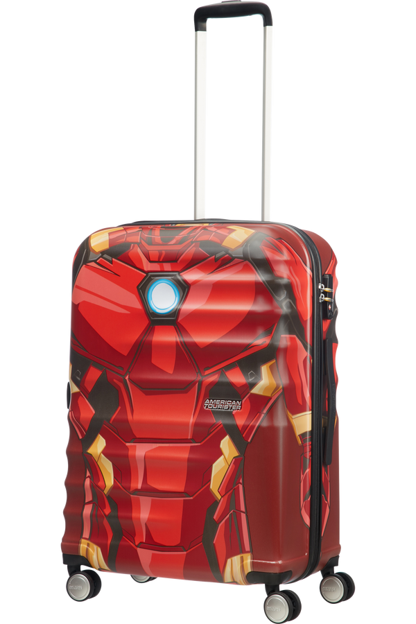 American Tourister Wavebreaker Disney Spinner 67cm  Iron Man Close-Up