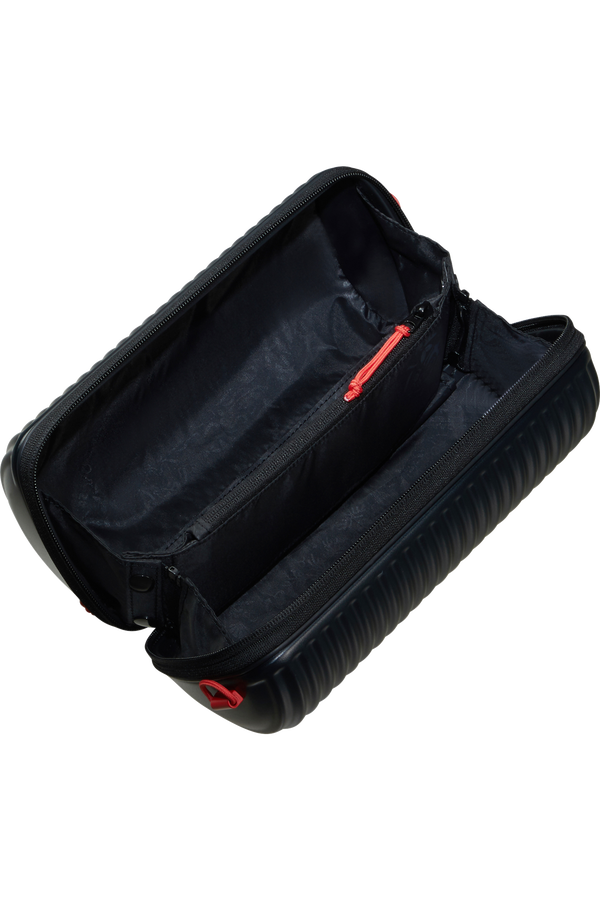 American Tourister Rollio Cross Body  Black/Red