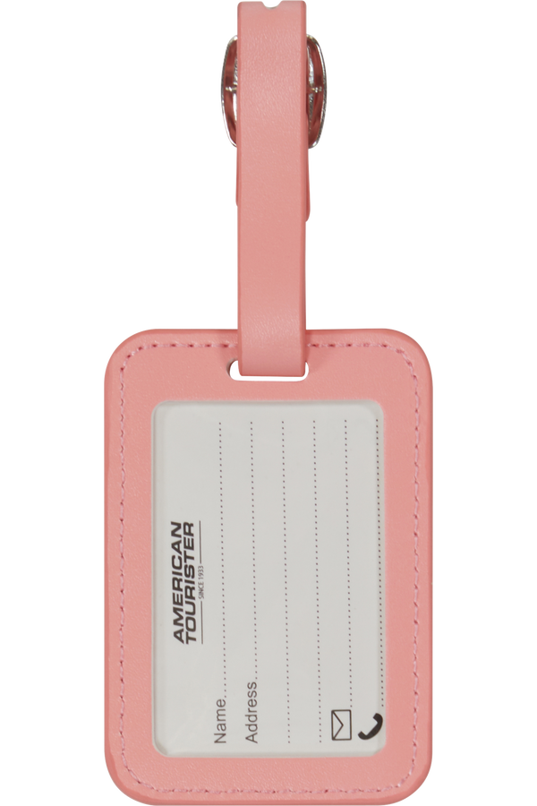 American Tourister American Tourist. Ta Luggage Tag X2  Solar Pink