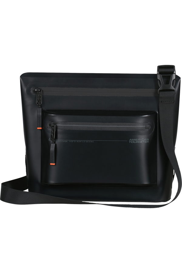 Colourdry M Tracolla | American Tourister Colourdry Shoulder Bag M  True Black