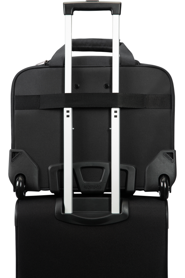American Tourister At Work Rolling Tote  39.6cm/15.6inch Nero