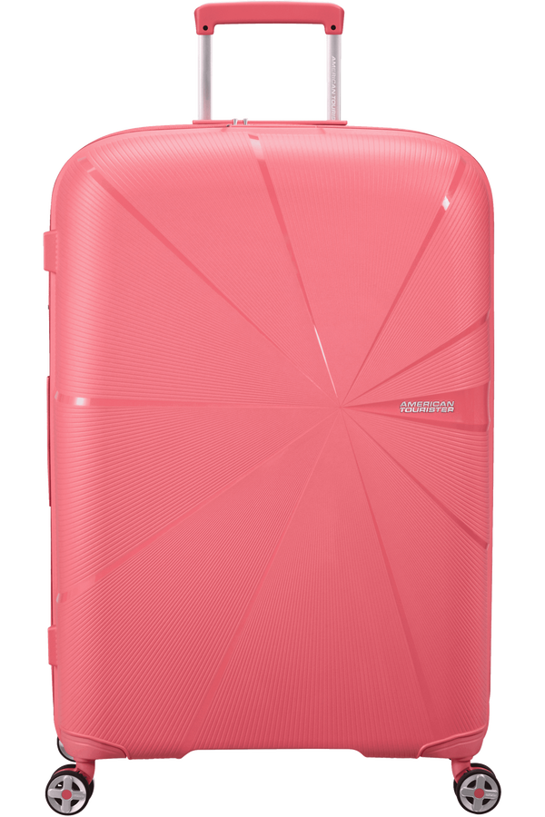 American Tourister Starvibe Spinner Expandable 77cm  Sun Kissed Coral
