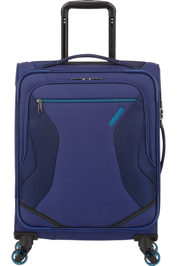 American Tourister Eco Wanderer Spinner TSA 55cm  Navy