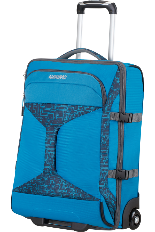 American Tourister Road Quest Borsone con ruote 55X40X20cm Bluestar Print