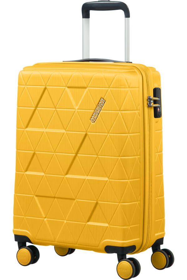 American Tourister Triangolo Spinner TSA 55cm  Honey Yellow