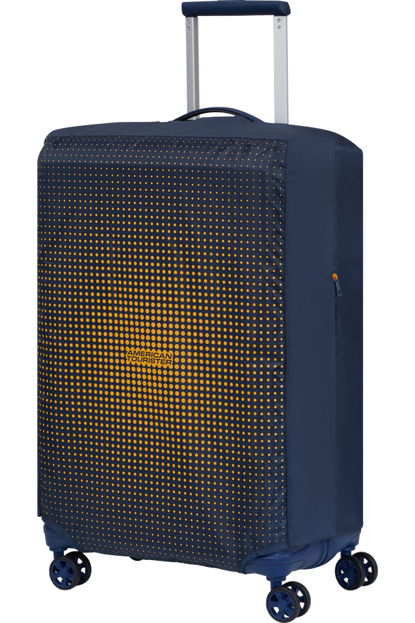 American Tourister American Tourist. Ta Foldable Luggage Cover M  Navy/Orange