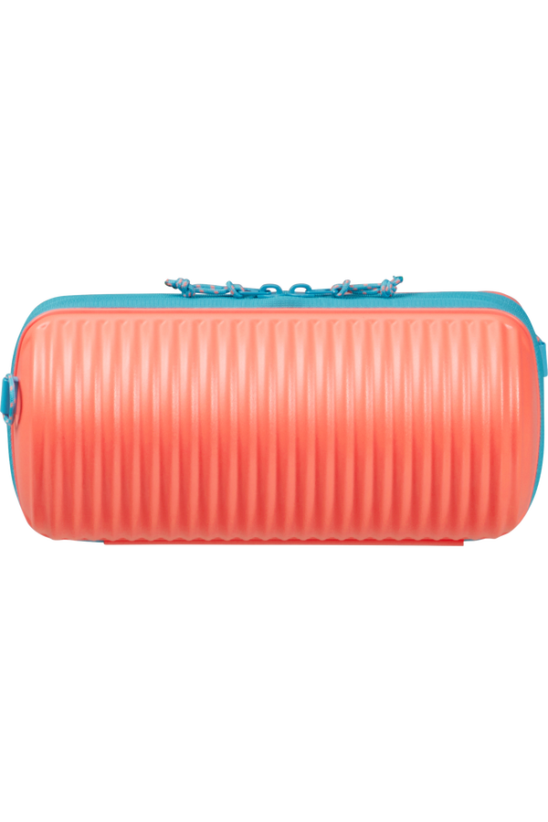 American Tourister Rollio Cross Body  Coral/Blue