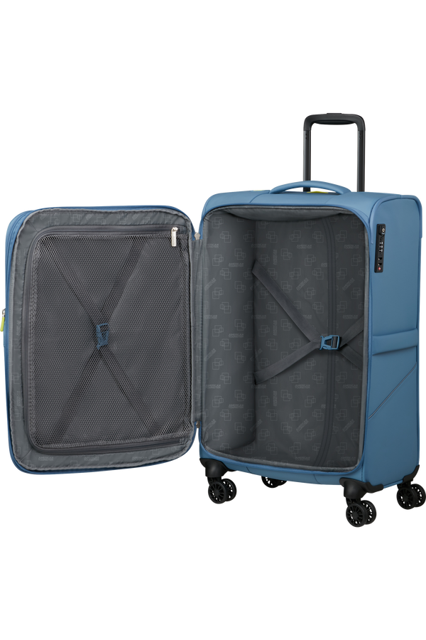 American Tourister SummerRide Spinner M EXP TSA SP 69cm  Coronet Blue American Tourister SummerRide Spinner M EXP TSA SP 69cm  Coronet Blue