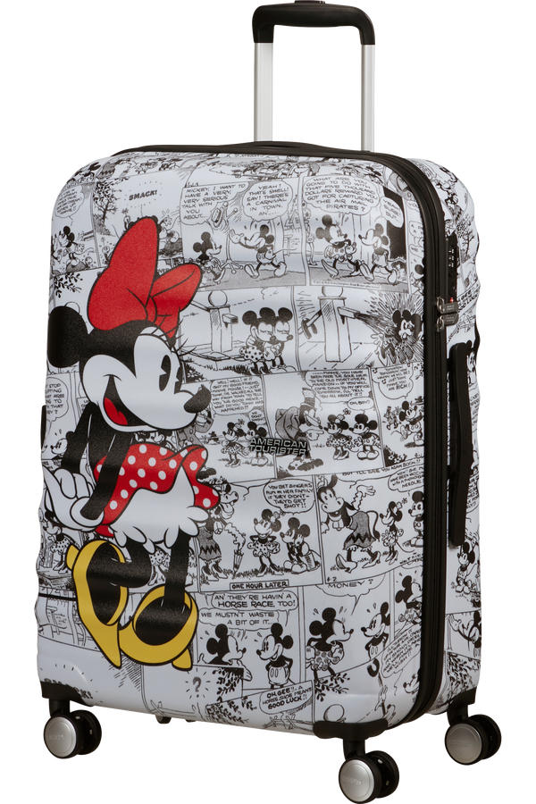 American Tourister Disney Wavebreaker Spinner TSA Disney Fl 67cm  Minnie Comics White American Tourister Disney Wavebreaker Spinner TSA Disney Fl 67cm  Minnie Comics White