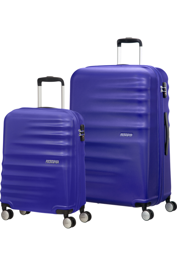 American Tourister Wavebreaker 2 PC Set A Nautical Blue