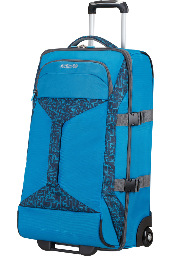 American Tourister Road Quest Borsone con ruote M Bluestar Print