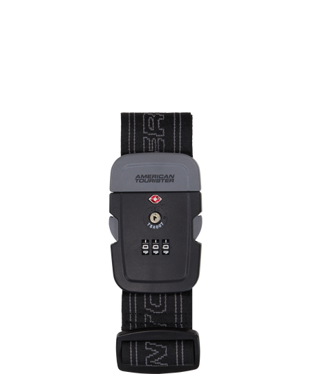 Luggage Strap Cinghia con chiusura TSA | American Tourister American Tourist. Ta Luggage Belt TSA  Black/Grey