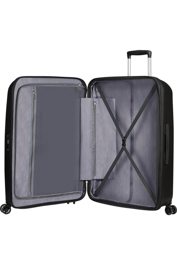 American Tourister Bon Air Dlx Spinner TSA Expandable 75cm  Nero