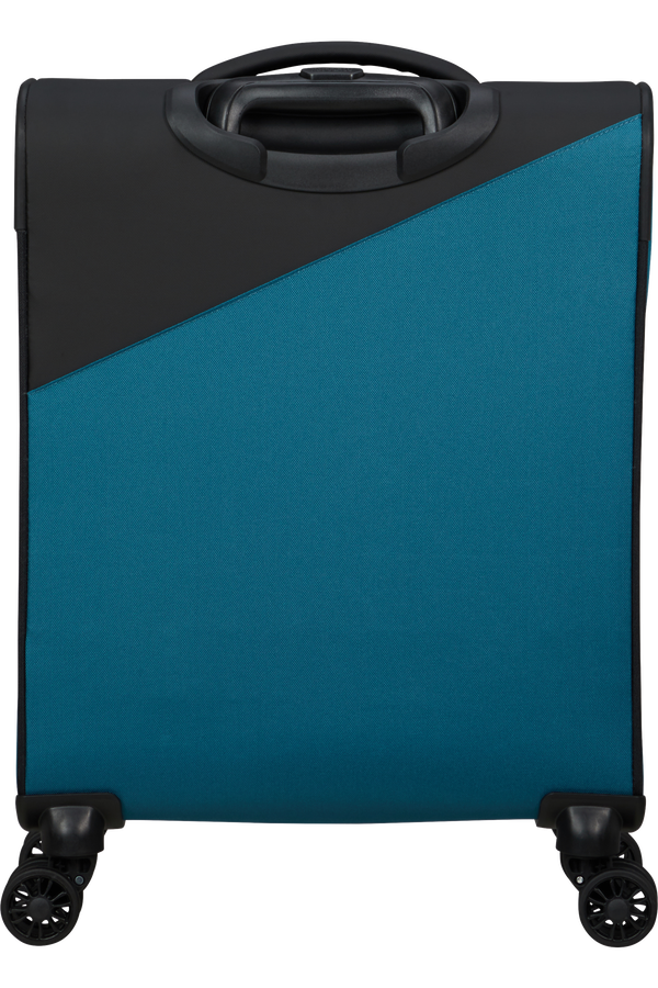 American Tourister Daring Dash Spinner Expandable TSA S  Black/Blue