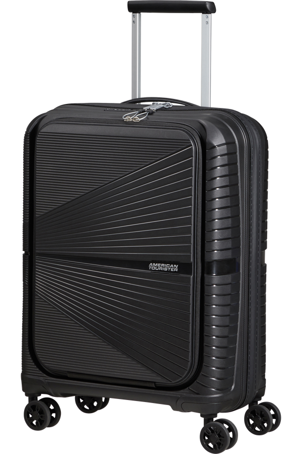 American Tourister Airconic Spinner Frontloader 15.6' 55cm  Onyx Black