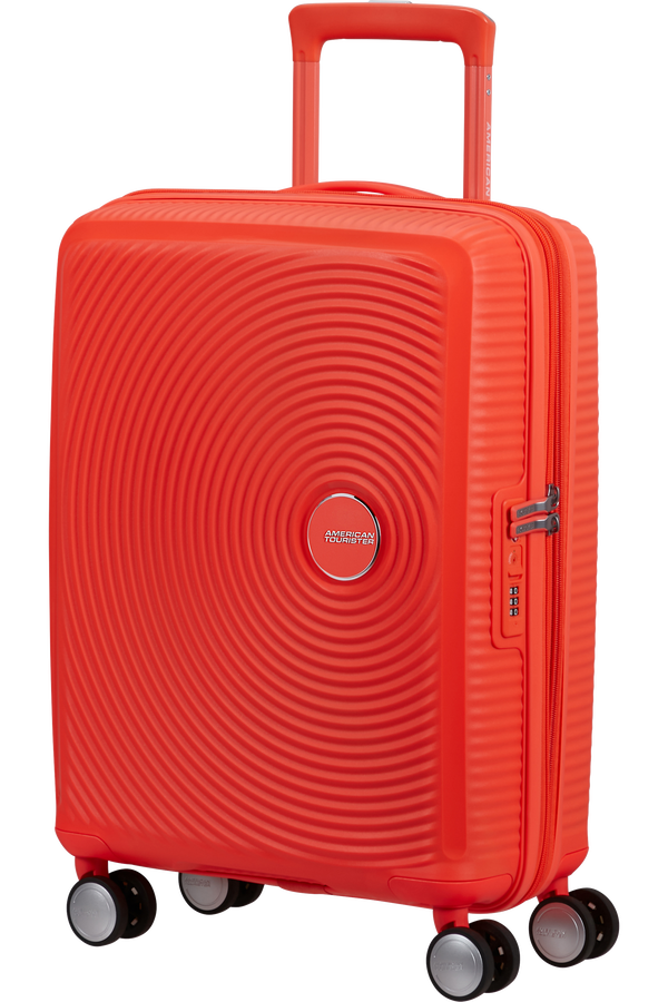 American Tourister SoundBox Spinner TSA Expandable 55cm  Neon Orange