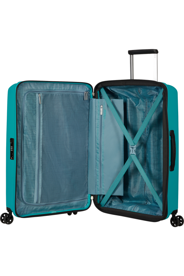American Tourister Aerostep Spinner 67/24 Exp Tsa 67cm  Turquoise Tonic American Tourister Aerostep Spinner 67/24 Exp Tsa 67cm  Turquoise Tonic