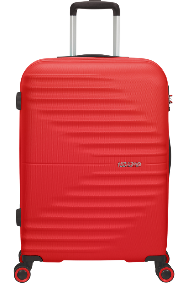 American Tourister Wavetwister Spinner TSA 66cm  Vivid Red