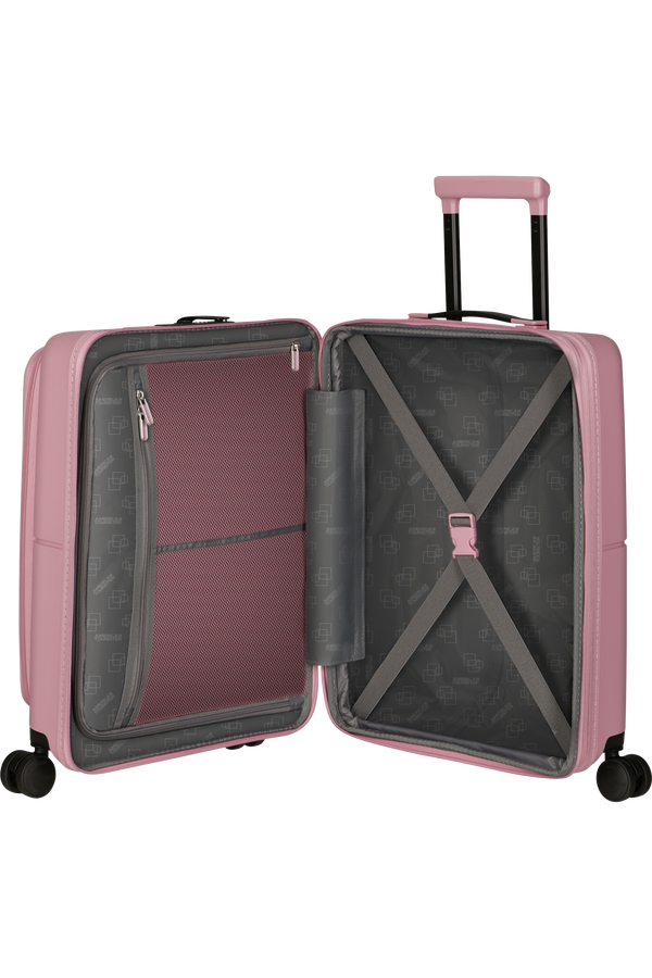 American Tourister DashPop Spinner Expandable Frontloader 55cm  Lilas Pink American Tourister DashPop Spinner Expandable Frontloader 55cm  Lilas Pink