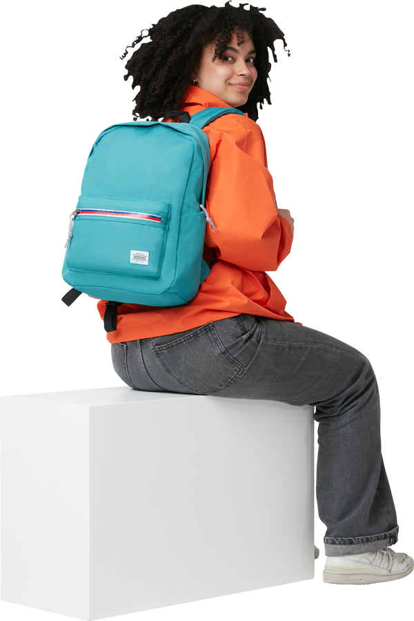 American Tourister Upbeat Backpack ZIP  Teal American Tourister Upbeat Backpack ZIP  Teal