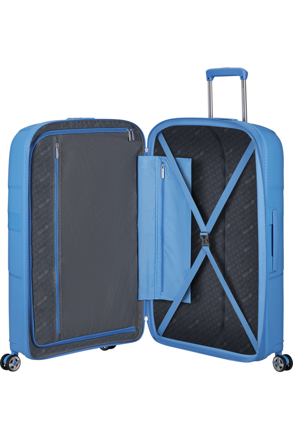American Tourister Starvibe Spinner Expandable 77cm Tranquil Blue American Tourister Starvibe Spinner Expandable 77cm Tranquil Blue