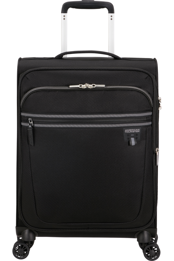 American Tourister Aerospin Spinner Expandable S  Nero