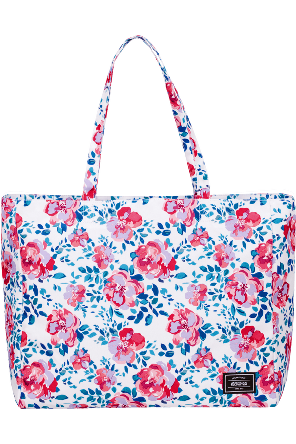 American Tourister Sunside Beachbag Print  Colour Flowers