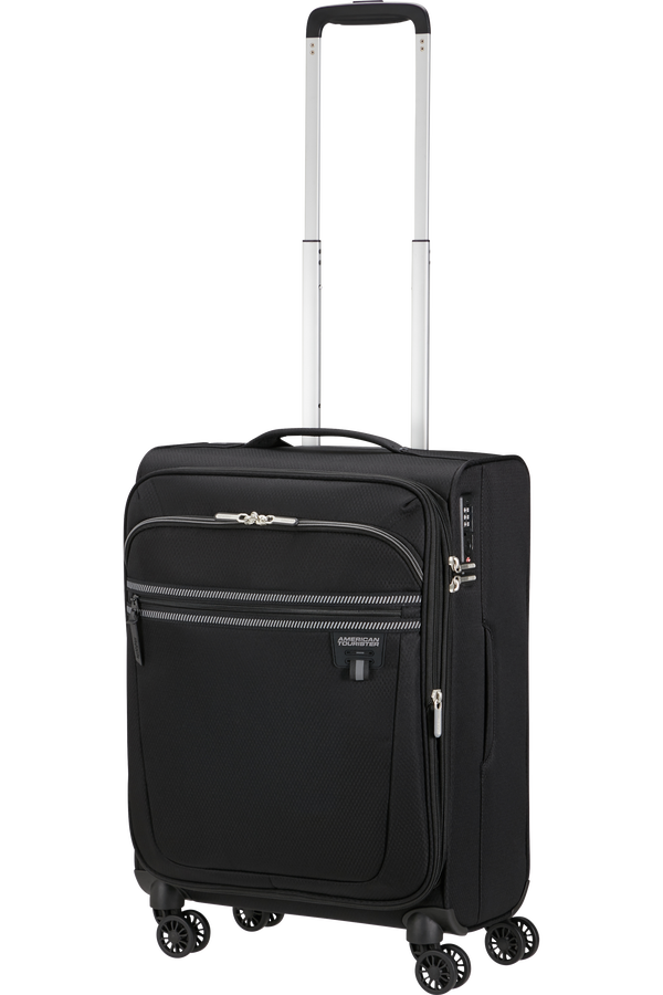 American Tourister Aerospin Spinner Expandable S  Nero