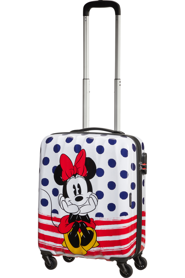American Tourister Disney Legends Spinner 55cm  Minnie Blue Dots