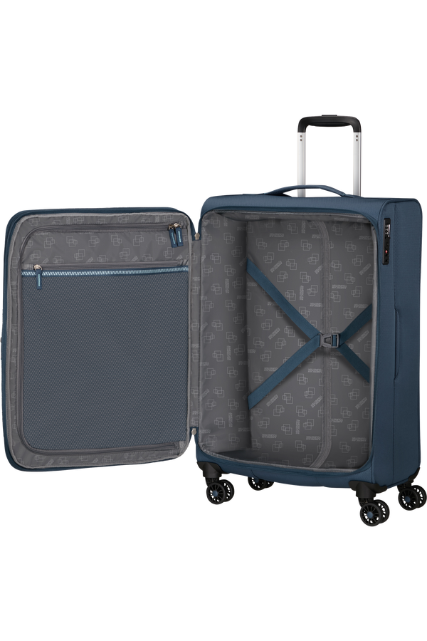 American Tourister Aerospin Spinner Expandable M  Indigo