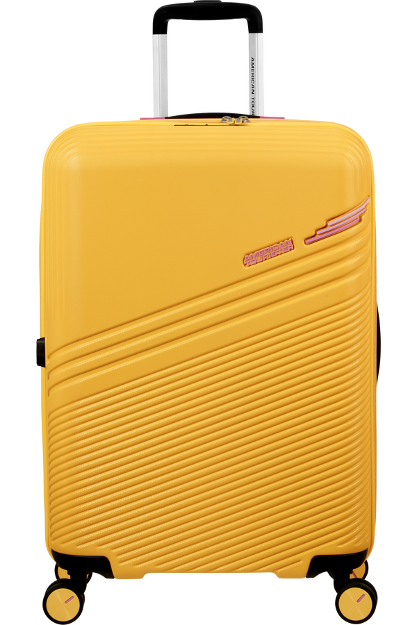 American Tourister Triple Trace Spinner TSA Expandable 67cm  Lemondrop/Pink