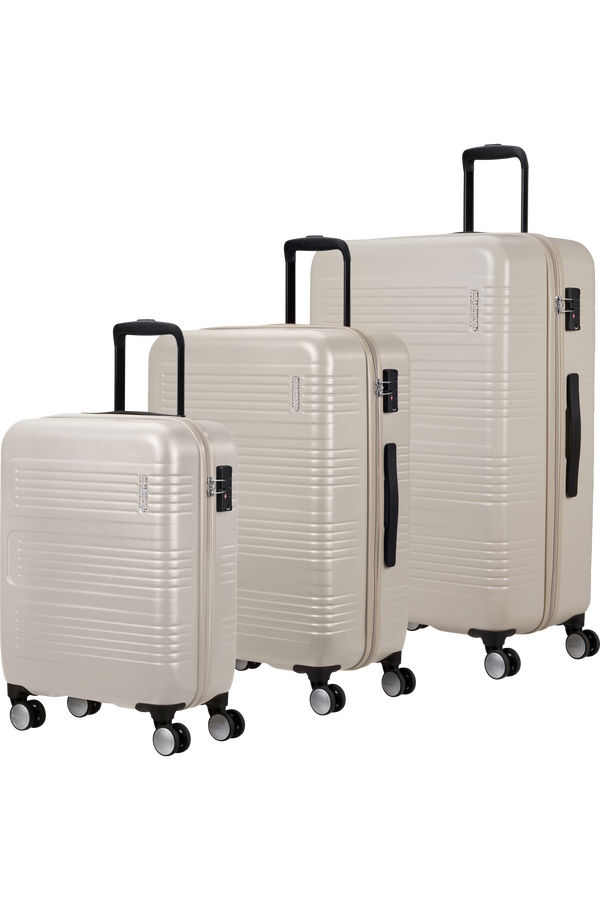American Tourister Summerville 3 PC SET A  Cream