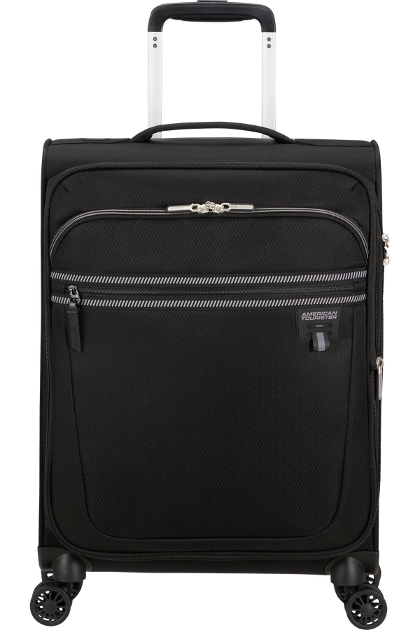 American Tourister Aerospin Spinner Expandable S  Nero
