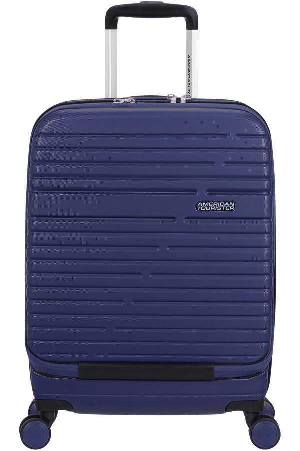American Tourister Aero Racer Spinner Front Laptop 15.6' 55cm  Nocturne Blue
