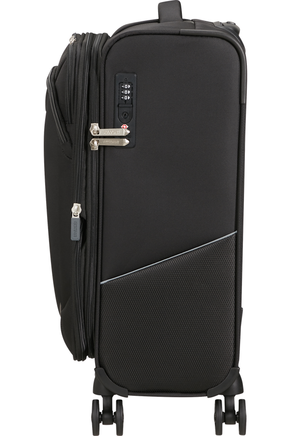 American Tourister SummerRide Spinner Expandable TSA 55cm L35  Nero American Tourister SummerRide Spinner Expandable TSA 55cm L35  Nero